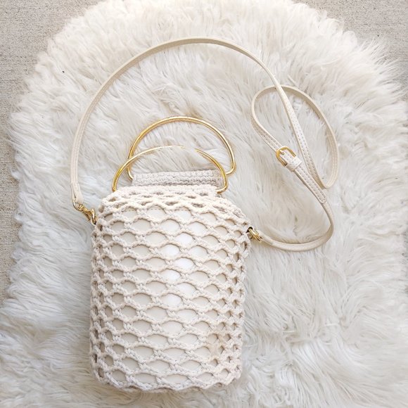 Zara Handbags - Boho Macrame crossbody bag | Zara